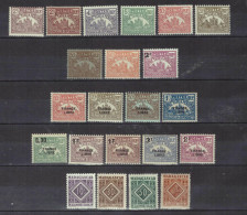 MADAGASCAR - Divers TAXES  - Lot De 22 Timbres Neufs ** -  Cote  41 € - Segnatasse