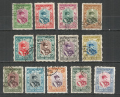 PERSIA 1929 Used Stamps  Mi# 581-594 - Iran