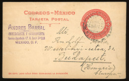 MEXICO Nice  PS Card To Hungary - Messico