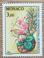 Monaco - YT N°1759 - Concours International De Bouquets - 1991 - Neuf - Ongebruikt