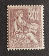 FRANCE TIMBRE TYPE MOUCHON N 113 NEUF** COTE +200€ #278 - Nuovi