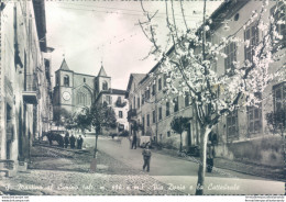 Ab511 Cartolina S.martino Al Cimino Via Doria La Cattedrale Provincia Di Viterbo - Viterbo