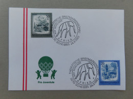 Österreich Pro Juventute - Mit Sonderstempel 24. 9. 1983 Scheibbs, Thematische Briefmarkenschau (Nr.1096) - Sonstige & Ohne Zuordnung