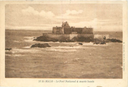 27.04.2024 - B - 73. ST MALO Le Fort National à Marée Haute - Saint Malo