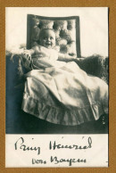 " PRINZ HEINRICH VON BAYERN "  Carte Photo 1922 - Famille Grand-Ducale