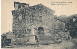 07 // SAINT JULIEN VOCANCE   Eglise Et Monument  7471  ** - Altri & Non Classificati