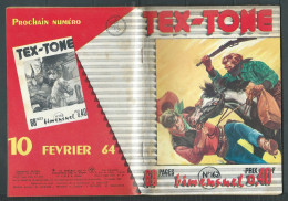 Tex-Tone  N° 162 - Bimensuel  "  Crin De Feu  " - D.L.  1er Trimestre 1964 - Tex0602 - Formatos Pequeños