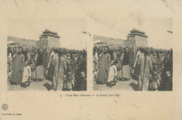 Chinese Feast Day . Chinese Man With Very Very Long Braid Coll. Sans Temple - Asie