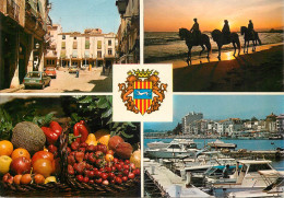 Navigation Sailing Vessels & Boats Themed Postcard Costa Dorada Cambrils Yacht - Velieri