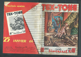 Tex-Tone  N° 161 - Bimensuel  " Louisiane   " - D.L.  1er Trimestre 1964 - Tex0603 - Petit Format