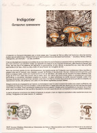 - Document Premier Jour LES CHAMPIGNONS : Indigotier - PARIS 5.9.1987 - - Pilze