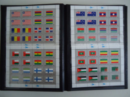 Nations Unies 1980/89 - Drapeaux Des états Membres - Série Complète De 40 Feuilles MNH/NSG - Colecciones (en álbumes)