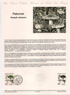 - Document Premier Jour LES CHAMPIGNONS : Palomet - PARIS 5.9.1987 - - Funghi