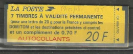 Carnet N° 1505 Avec N° De Série - Phospho Dégradé Verticalement - Modern : 1959-…