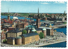 VIEW FROM THE TOWER OF TH EVITY HALL. THE OLD TOWN.- STOCKHOLM.- ( SUECIA ) - Zweden