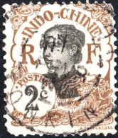 INDOCINA FRANCESE, INDOCHINA, MOTIVI LOCALI, 1907, USATI Yt:FR-IC 42, Mi:FR-IC 42, Scott:FR-IC 42 - Used Stamps