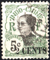 INDOCINA FRANCESE, INDOCHINA, MOTIVI LOCALI, 1919, USATI Yt:FR-IC 75, Mi:FR-IC 75, Scott:FR-IC 68 - Used Stamps