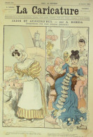 La Caricature 1884 N°212 Jadis & Aujourdh'ui Robida TrockM Pouff Job - Zeitschriften - Vor 1900