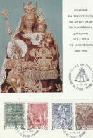 LUXEMBOURG -  Carte Maximum : Tricentenaire De Notre Dame De Luxembourg  8.05.1966 - Maximum Cards
