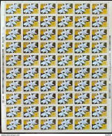 C 1573 Brazil Stamp 50 Years Brazilian Society For Orquidaphic Flora Orquidea 1987 Sheet - Nuovi