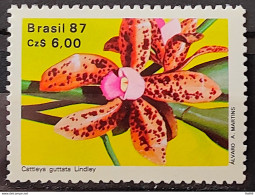 C 1572 Brazil Stamp 50 Years Brazilian Society Of Orchidists Flora Orchid 1987 - Nuovi