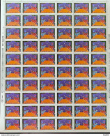 C 1569 Brazil Stamp Christmas Religious Popular Folks 1987 Sheet - Unused Stamps