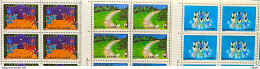 C 1568 Brazil Stamp Christmas Religion 1987 Block Of 4 Complete Series - Unused Stamps