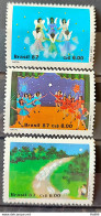 C 1568 Brazil Stamp Christmas Religion 1987 Complete Series - Unused Stamps