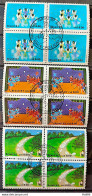 C 1568 Brazil Stamp Christmas Religion 1987 Block Of 4 CBC PE Complete Series - Unused Stamps