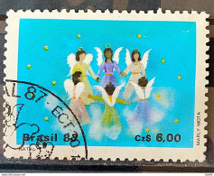 C 1568 Brazil Stamp Christmas Religion Announcement 1987 Circulated 1 - Gebruikt