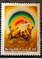 C 1567 Brazil Stamp Thanksgiving Day Religion 1987 - Nuovi