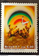 C 1567 Brazil Stamp Thanksgiving Day Religion 1987 - Neufs