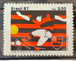 C 1562 Brazil Stamp Football Clubs Flamengo 1987 - Unused Stamps