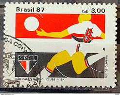 C 1560 Brazil Stamp Football Clubs Sao Paulo 1987 Circulated 1 - Oblitérés