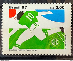 C 1561 Brazil Stamp Football Clubs Guarani 1987 - Neufs