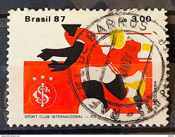 C 1559 Brazil Stamp International Football Clubs 1987 Circulated 2 - Usados