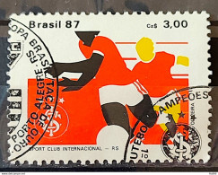 C 1559 Brazil Stamp International Football Clubs 1987 Circulated 4 - Used Stamps