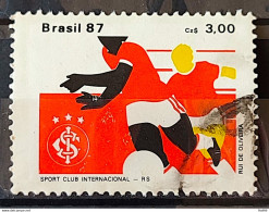 C 1559 Brazil Stamp International Football Clubs 1987 Circulated 3 - Usati