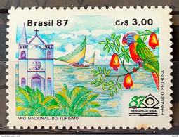 C 1557 Brazil Stamp Tourism Church Jangada Bahia Ceara 1987 - Unused Stamps