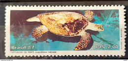 C 1550 Brazil Stamp Brazilian Fauna Whale Frank 1987 3 - Nuovi