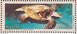 C 1549 Brazil Stamp Brazilian Fauna Tortoise 1987 - Ungebraucht