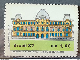 C 1542 Brazil Stamp 50 Year Museum Of Fine Arts Architecture 1987 - Ungebraucht