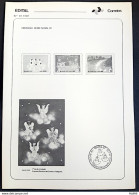 Brochure Brazil Edital 1987 19 Christmas Religion Without Stamp - Cartas & Documentos