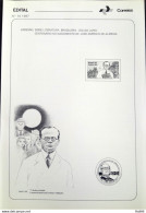 Brochure Brazil Edital 1987 16 Book Day Jose Americo Almeida Without Stamp - Lettres & Documents