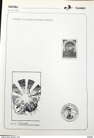Brochure Brazil Edital 1987 18 Thanksgiven Day Without Stamp - Brieven En Documenten