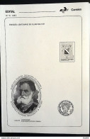 Brochure Brazil Edital 1987 09 Military Club Without Stamp - Briefe U. Dokumente