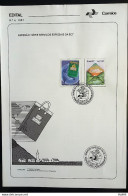 Brochure Brazil Edital 1987 04 Postal Services ECT Letters Sac Postal CBC DF BRASILIA - Brieven En Documenten