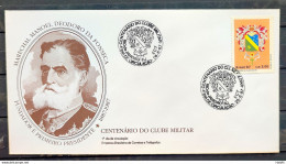 Brazil Envelope FDC 423 1987 Military Club Brasaao CBC RJ 4 - FDC