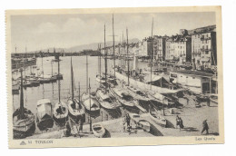 CPA - TOULON - Les Quais - CAP - N° 53 - - Toulon