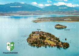 73792777 Fraueninsel Chiemsee Kloster Alpenpanorama Fraueninsel Chiemsee - Andere & Zonder Classificatie